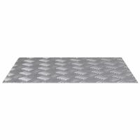 VidaXL Trap tread rechthoekig 2 pcs zilver 60 x 50 cm aluminium - thumbnail