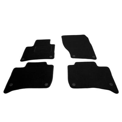 Automatten op maat - zwart stof - Volkswagen Touareg 2010-2018 Automatten op maat - zwart stof - Volkswagen Touareg 2010-2018