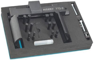Hazet 772-2/16 Universele as- en kroonmoerensleuteleenheid-gereedschapsset Hazet 772-2/16 Universele as- en kroonmoerensleuteleenheid-gereedschapsset