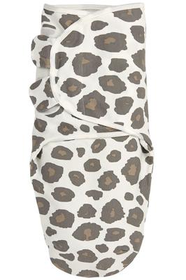 Meyco swaddle 0-3 mnd Panter neutral