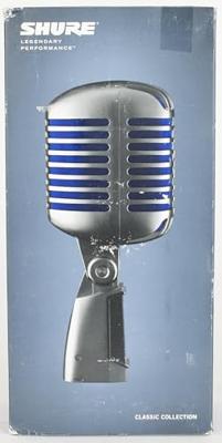 Shure SUPER 55 microfoon Chroom Microfoon voor studio's