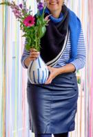 Grafische sjaal Haakpatroon - thumbnail