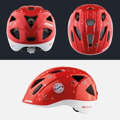 Olympic Sportswear Alpina sports kinderhelm ximo fcb 49-54 glans - thumbnail