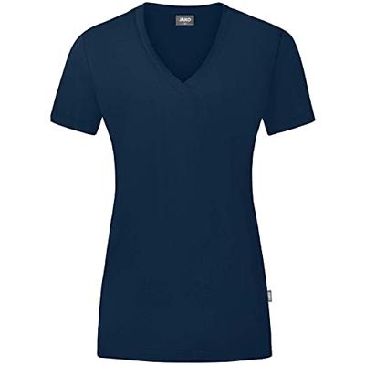 JAKO C6120D T-Shirt Organic Dames - Marine - 42