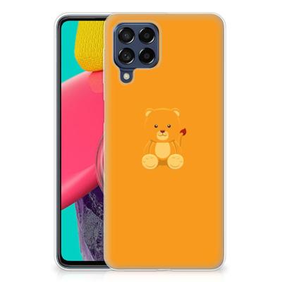 Samsung Galaxy M53 Telefoonhoesje met Naam Baby Beer Samsung Galaxy M53 Telefoonhoesje met Naam Baby Beer