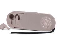 BRAINZ 2-in-1 Oordopjes + Speaker - In-ear buds - Muziekbox - Taupe - thumbnail