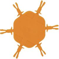 WAGO 2022-100 Drager Oranje 1 stuk(s) - thumbnail