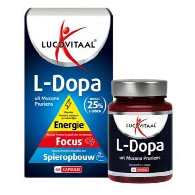 Lucovitaal L-Dopa Mucuna Pruriens Capsules Lucovitaal L-Dopa Mucuna Pruriens Capsules