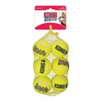 KONG SQUEAKAIR TENNISBAL GEEL MET PIEP XL 10X10X10 CM - thumbnail