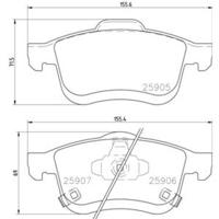 Remblokken set P23167 - thumbnail