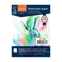 Florence • aquarelpapier 300g textuur a6 wit 20x - thumbnail
