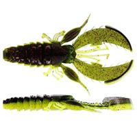 Westin CreCraw Creaturebait 8,5cm 5St. Black/Chartreuse - thumbnail