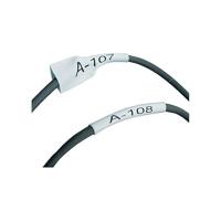 Labeltape krimpkous DYMO IND RHINO 18057 Polyolefine Tapekleur: Wit Tekstkleur:Zwart 19 mm 1.5 m - thumbnail