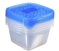 Curver set take away vershouddozen diep vierkant 5 x 1.1 liter - thumbnail