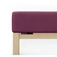 Schlafgut Schlafgut Badstof Hoeslaken XL - 180x200 - 200x200 542 Purple Deep - thumbnail