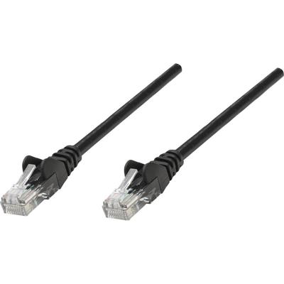 Intellinet 342094 RJ45 Netwerkkabel, patchkabel CAT 6 U/UTP 7.50 m Zwart 1 stuk(s)