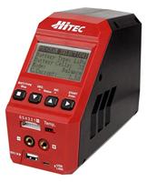 Unbekannt 114131 Hitec modelbouw-multifunctionele oplader 12 V, 230 V 6 A, zwart/rood - thumbnail