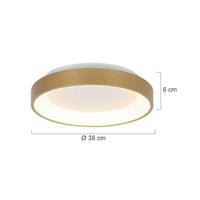 Steinhauer PlafondlampRinglede design goud Ø 38cm - 3691GO - thumbnail