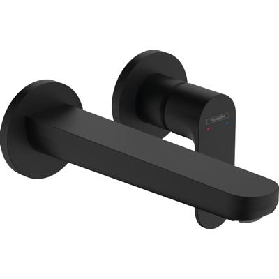 Hansgrohe Inbouw Wastafelmengkraan Rebris S Eengreeps Wandmontage Met Uitloop 20 cm Mat Zwart Hansgrohe Inbouw Wastafelmengkraan Rebris S Eengreeps Wandmontage Met Uitloop 20 cm Mat Zwart