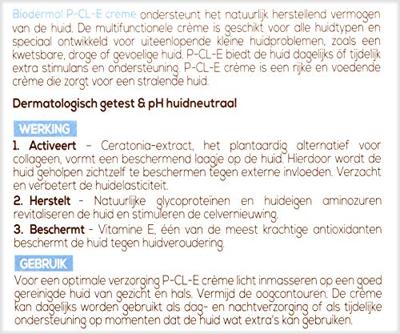 Biodermal Biodermal P-cl-e Creme (50ml) Biodermal Biodermal P-cl-e Creme (50ml)