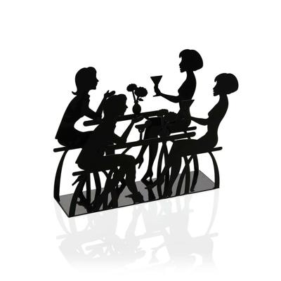 Servethouder Versa Metaal Keramisch Staal Ijzer 4,5 x 12 x 16 cm