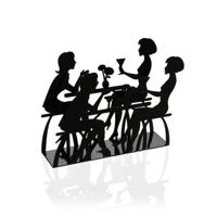 Servethouder Versa Metaal Keramisch Staal Ijzer 4,5 x 12 x 16 cm - thumbnail