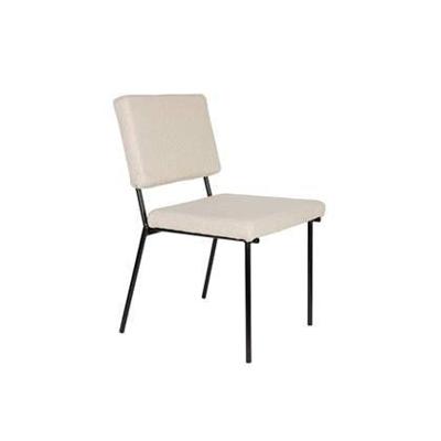 Zuiver Fellow Eetkamerstoelen Off-White - Set van 2 - Grijs