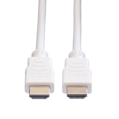 VALUE HDMI High Speed Cable met Ethernet M-M, wit, 3 m VALUE HDMI High Speed Cable met Ethernet M-M, wit, 3 m