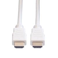 VALUE HDMI High Speed Cable met Ethernet M-M, wit, 3 m - thumbnail