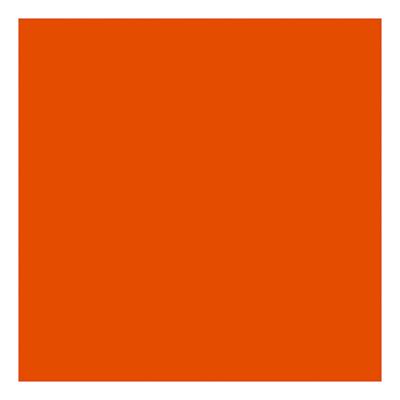 Creativ Company Acrylverf met glitters, oranje, 500 ml/ 1 fles