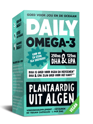 Daily Omega-3 DHA & EPA Vegan Softgels