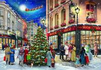 Clementoni puzzel kerstwandeling - 1000 stukjes - thumbnail