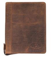 Juscha JU-30121 Organiser Pride And Soul A5 Wick . Bruin Leer. - thumbnail