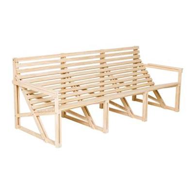 Weltevree Patiobench Patiobank - 4-5 Zitter / Naturel Weltevree Patiobench Patiobank - 4-5 Zitter / Naturel