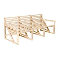 Weltevree Patiobench Patiobank - 4-5 Zitter / Naturel - thumbnail