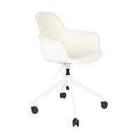 Zuiver Bureaustoel 'Albert Kuip' Met armleuning, Bouclé - thumbnail