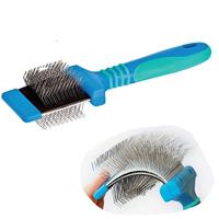 Vivog borstel dubbelzijdig buigbaar blauw - thumbnail