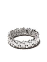 Suzanne Kalan 18kt white gold Shimmer diamond eternity band - thumbnail