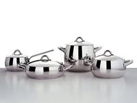 Alessi Kookpan / Soeppan Mami - SG100/20 - ø 22 cm / 5.6 liter - door Stefano Giovannoni - thumbnail