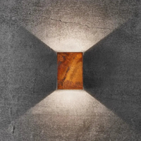 Nordlux Wandlamp roestbruinFold strak design - 2019041038 - thumbnail