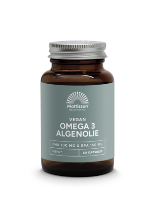 Mattisson HealthStyle Vegan Omega 3 Algenolie Capsules Mattisson HealthStyle Vegan Omega 3 Algenolie Capsules