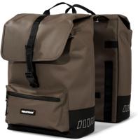 Urbanproof cargo dubbele fietstas 38 liter bruin - thumbnail
