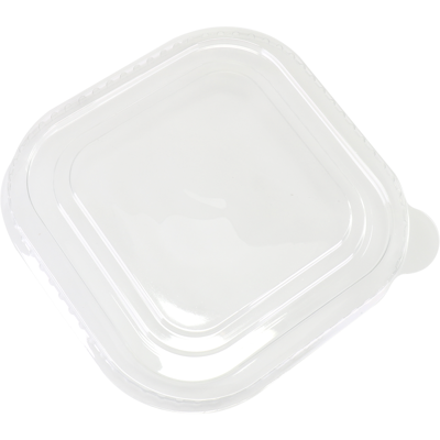 Depa Deksel | saladebak | PET | vierkant | 170x170x transparant | 150 stuks