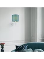 Home Sweet Home - Wandlamp Mati voor lampenkap - Wit - 10/10/18cm - rond - gemaakt van Metaal - geschikt voor E27 LED lichtbron - voor lampenkap met doorsnede max.20cm - thumbnail