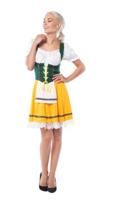 Dirndl Jurk Hendrika Geel - thumbnail