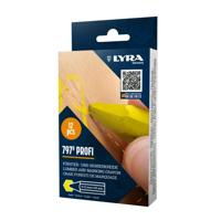 Lyra merkkrijt Profi 797 geel (12x) - thumbnail