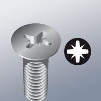 Wera 855/1 IMP DC SB Impaktor Bits, PZ 2 x 25 mm - 1 stuk(s) - 05073921001 - thumbnail