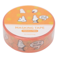 Mr.Donothing Mr.Donothing Masking / washi tape - Oranje - thumbnail