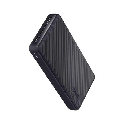 Trust primo 20.000 mah eco powerbank (zwart)