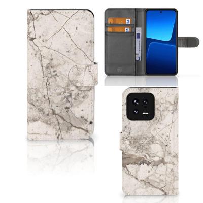 Xiaomi 13 | Bookcase | Marmer Beige